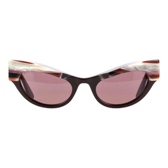 New GUCCI Havana Cat Eye GG1167S 002 Sunglasses Women - Picture 2 of 4